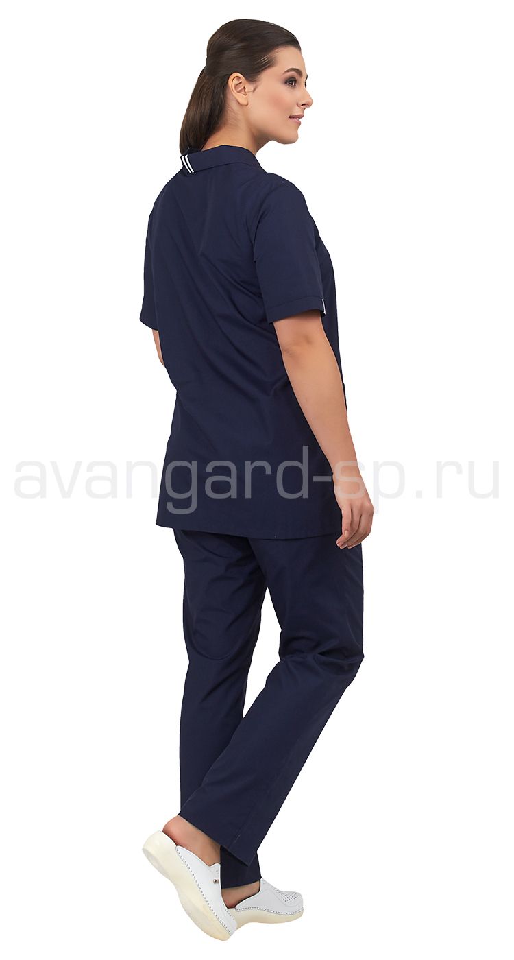 Комплект женский "Аура" синий цена